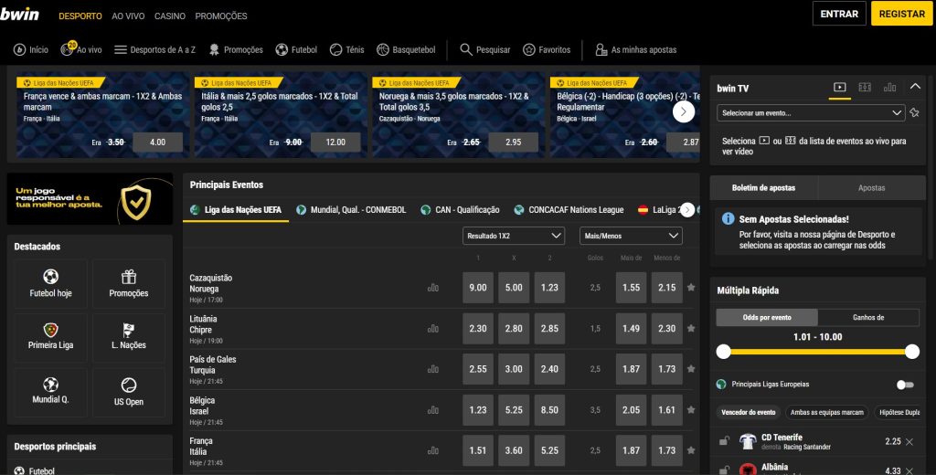 Bwin: as melhores ofertas para multiplexes