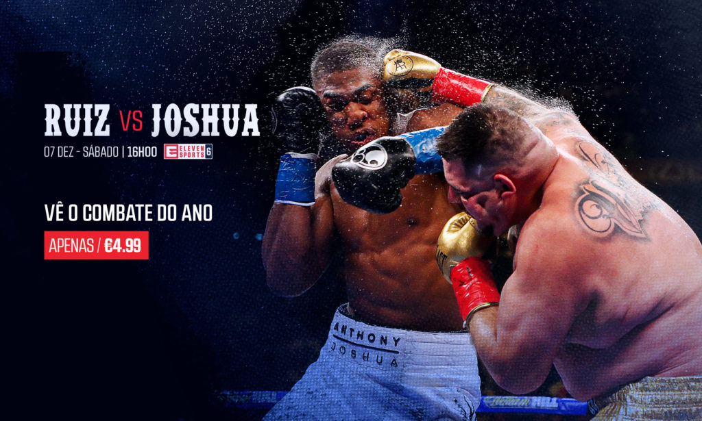 Anthony Joshua e Andy Ruiz, o primeiro conteúdo desportivo Pay-Per-View