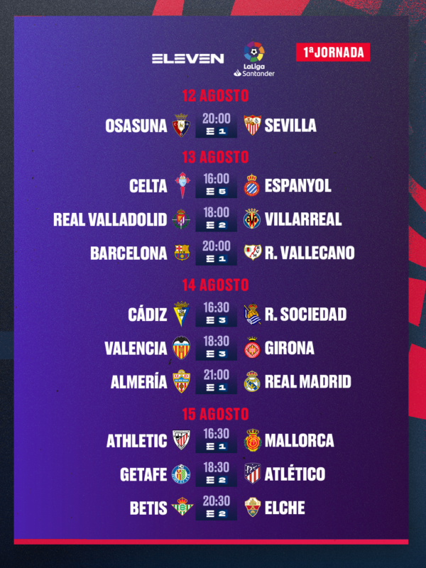 Calendários ELEVEN