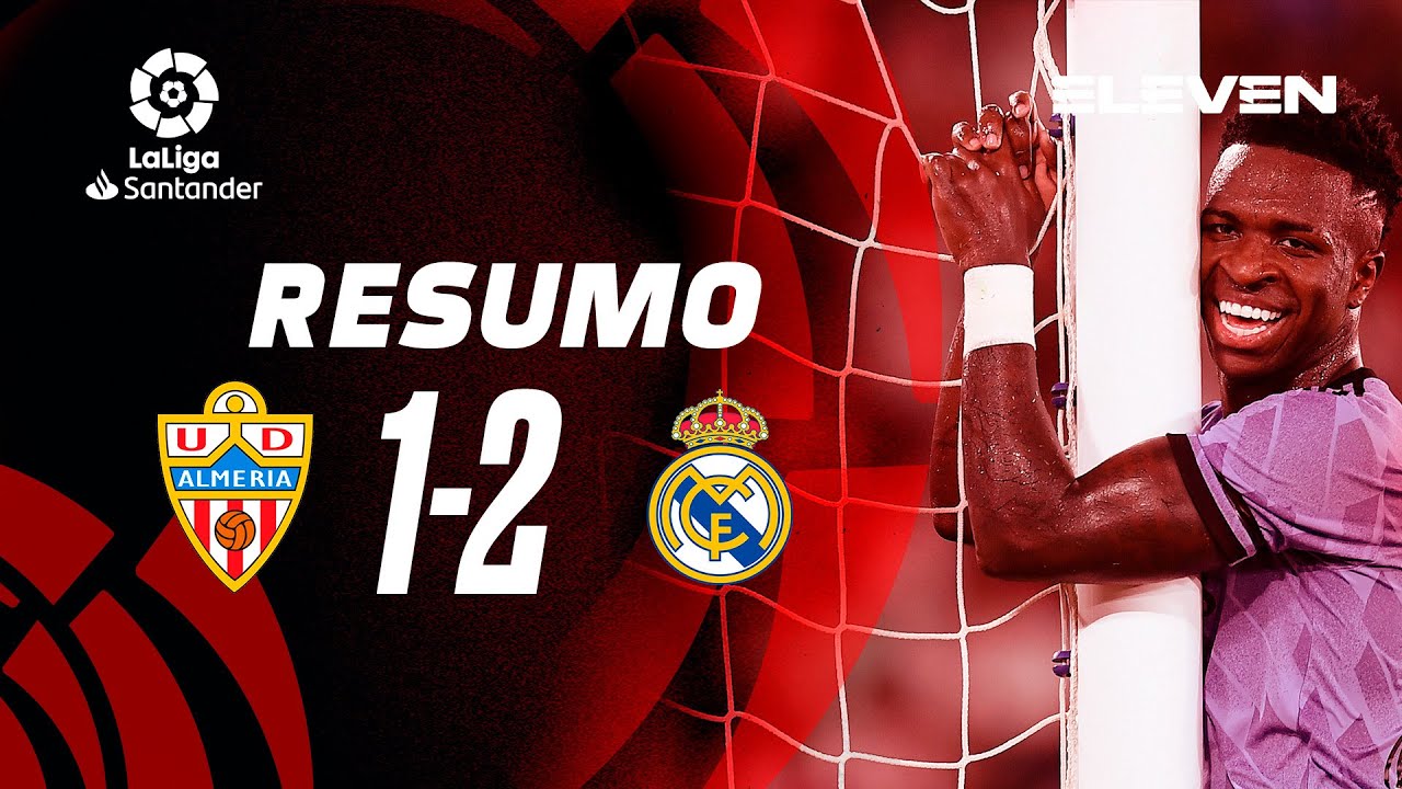 Resumo do jogo: Almeria 1-2 Real Madrid